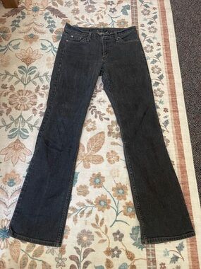 DKNY Dark Gray Flare Jeans